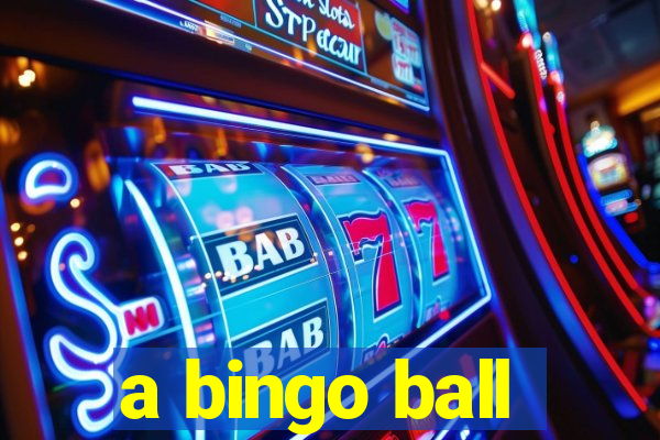 a bingo ball