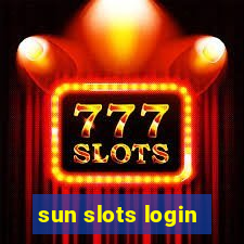 sun slots login