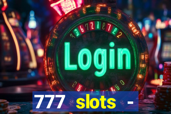 777 slots - reclame aqui