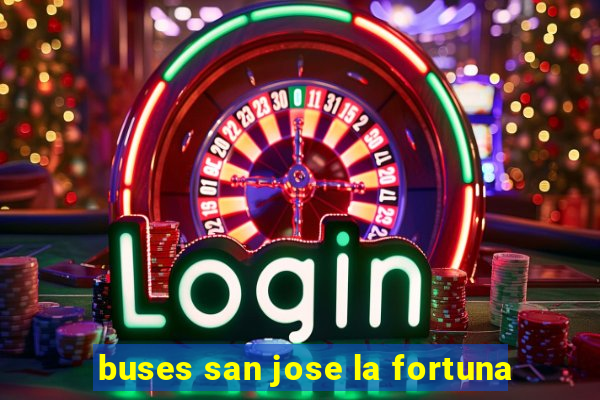 buses san jose la fortuna