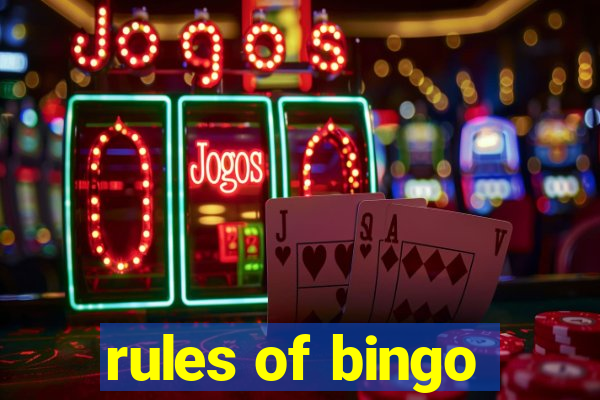 rules of bingo