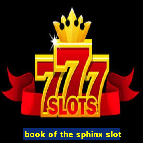 book of the sphinx slot