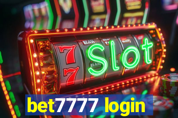 bet7777 login