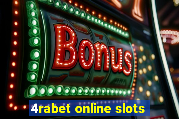 4rabet online slots