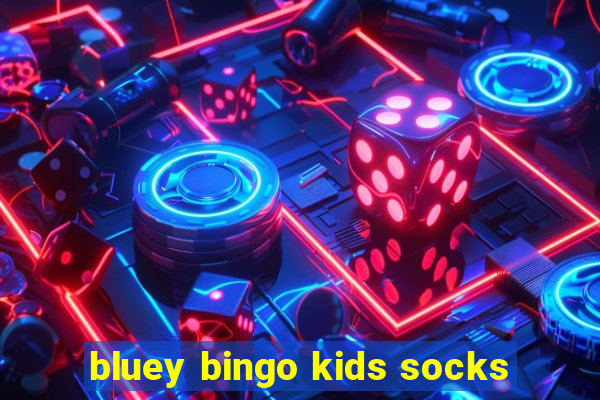 bluey bingo kids socks