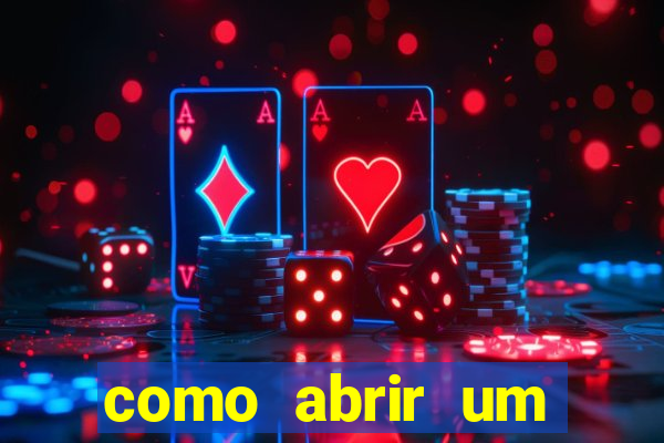 como abrir um cassino online