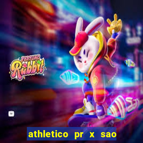 athletico pr x sao paulo palpites