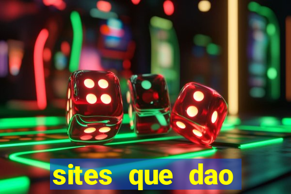 sites que dao bonus de cadastro