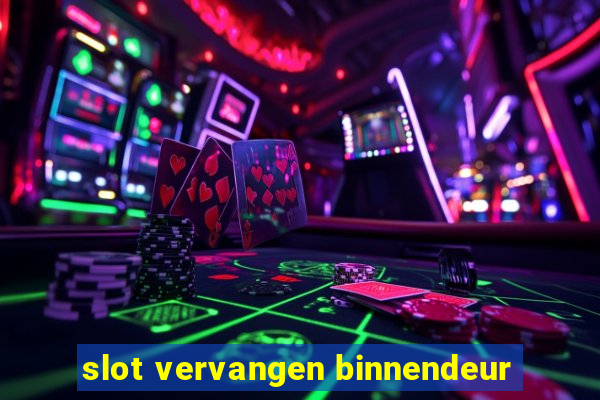 slot vervangen binnendeur