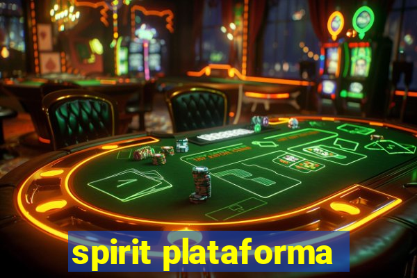 spirit plataforma