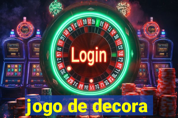 jogo de decora