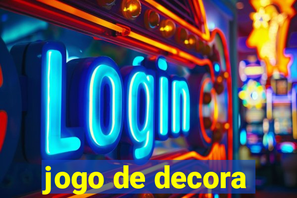 jogo de decora