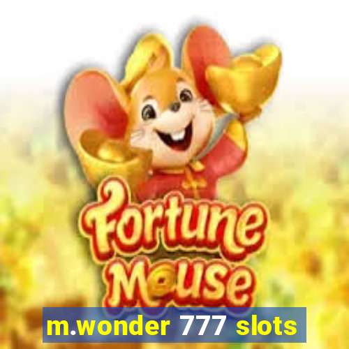 m.wonder 777 slots