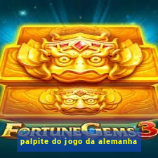 palpite do jogo da alemanha