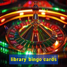 library bingo cards