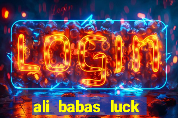 ali babas luck megaways slot