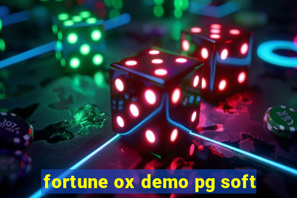 fortune ox demo pg soft