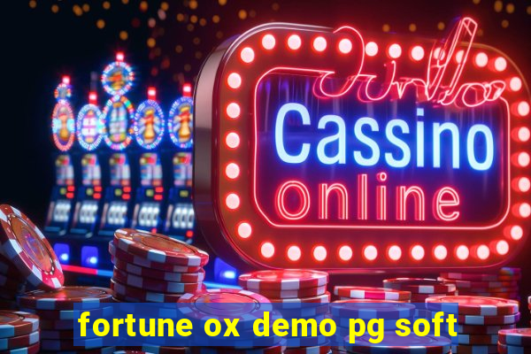 fortune ox demo pg soft