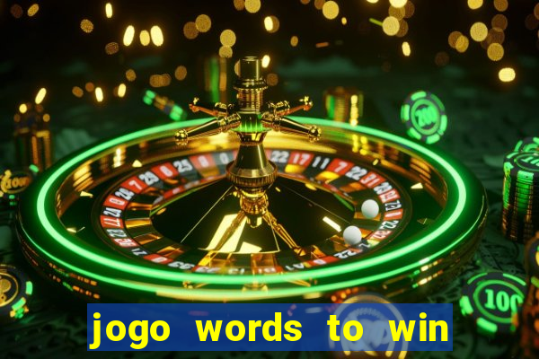 jogo words to win paga mesmo