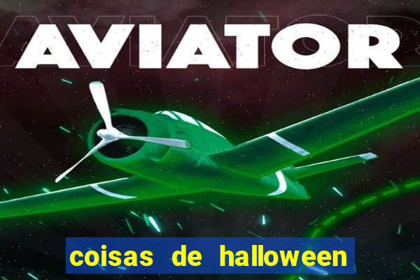 coisas de halloween com l