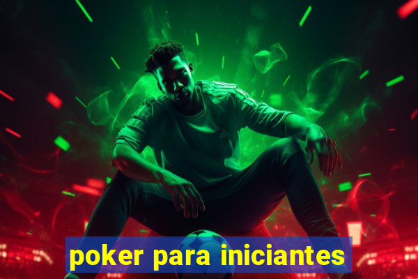 poker para iniciantes