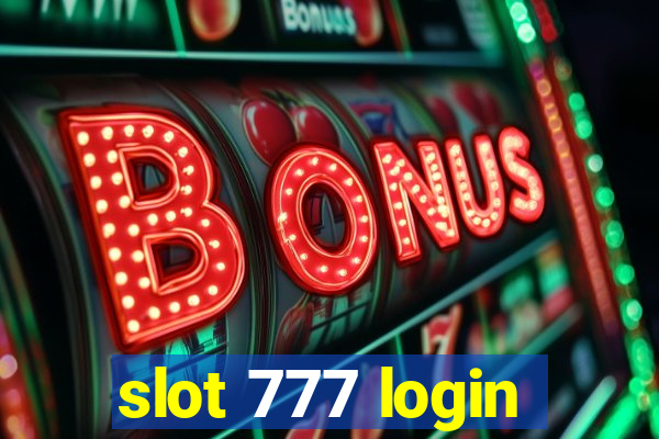 slot 777 login