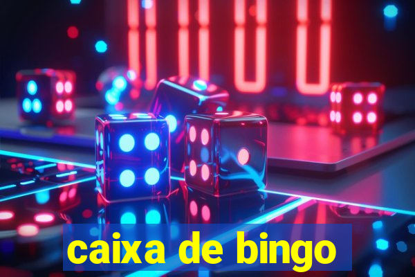 caixa de bingo