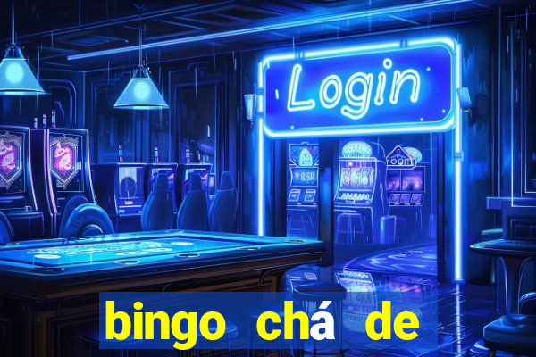 bingo chá de bebê excel