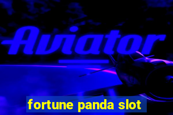 fortune panda slot