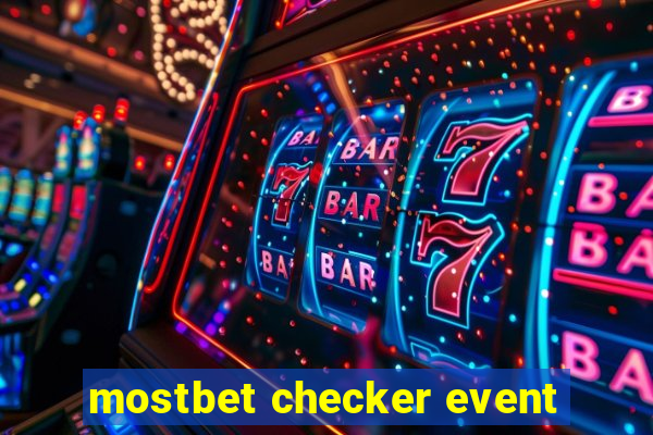 mostbet checker event