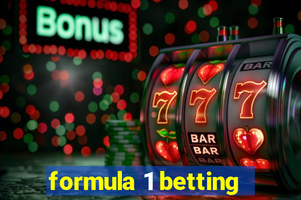 formula 1 betting