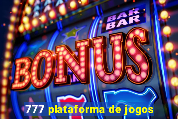 777 plataforma de jogos