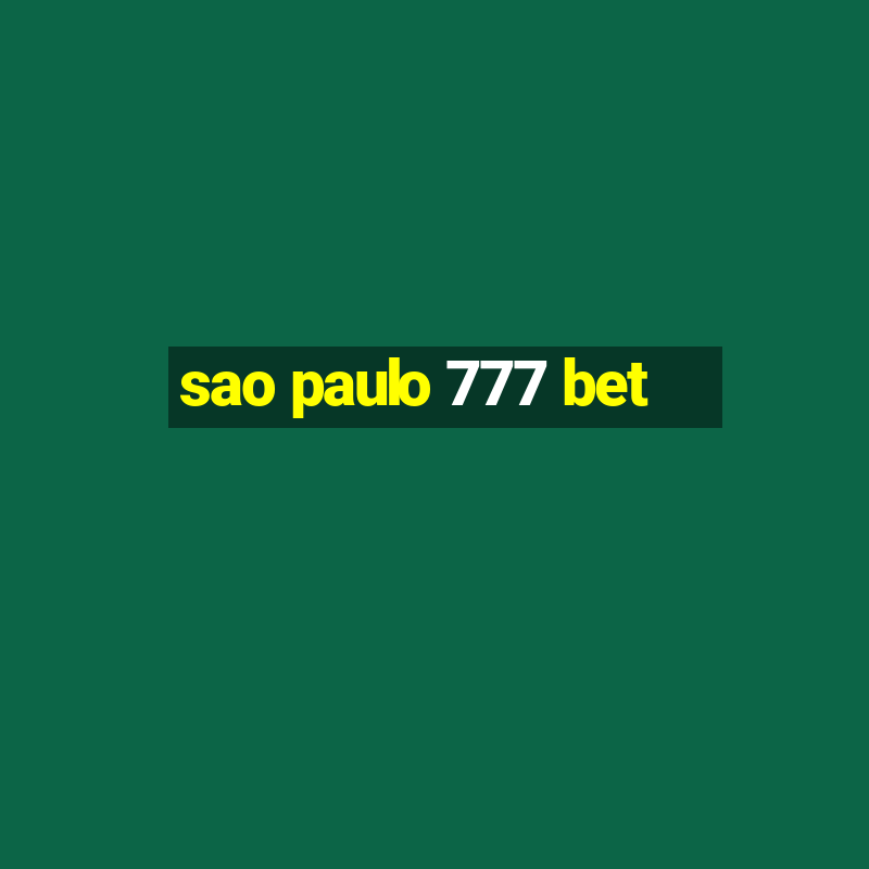 sao paulo 777 bet