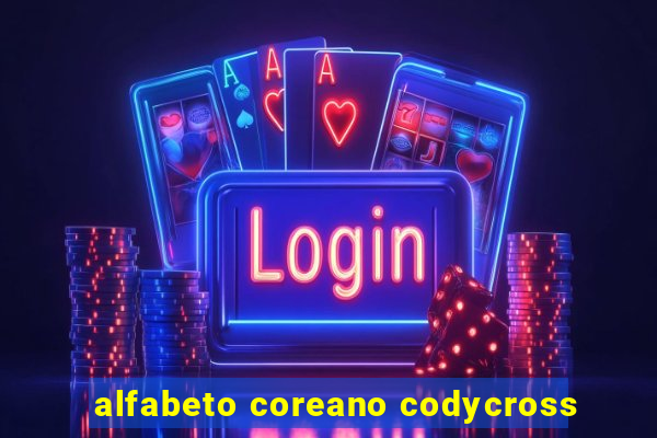 alfabeto coreano codycross