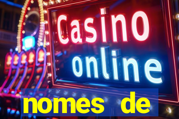 nomes de plataformas de jogos de cassino