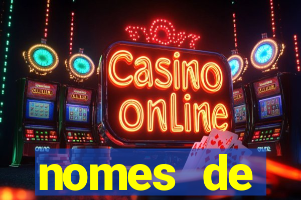 nomes de plataformas de jogos de cassino