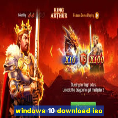 windows 10 download iso