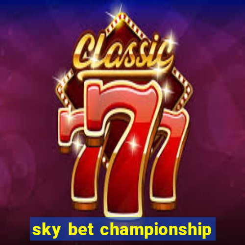 sky bet championship