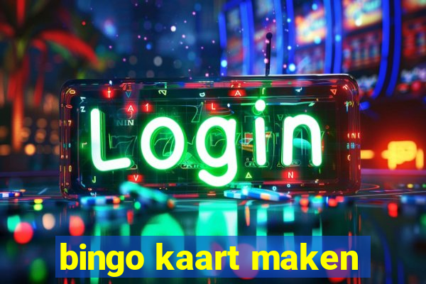 bingo kaart maken