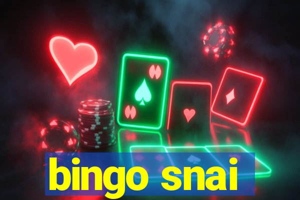 bingo snai