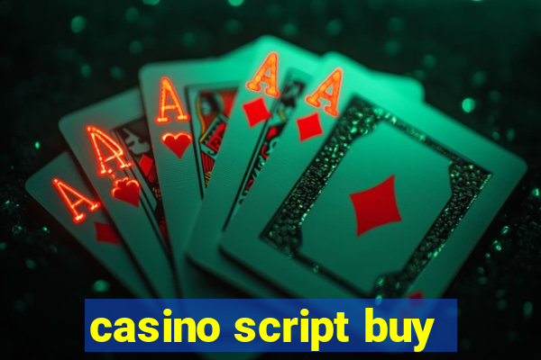 casino script buy