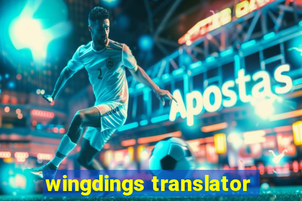 wingdings translator