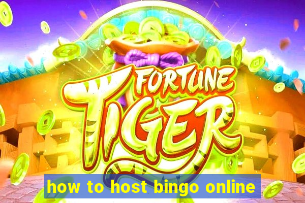 how to host bingo online