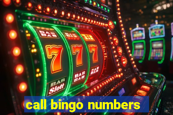 call bingo numbers