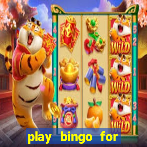 play bingo for money online