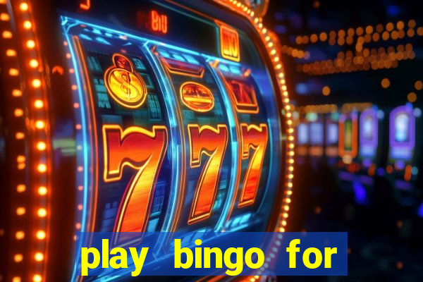 play bingo for money online