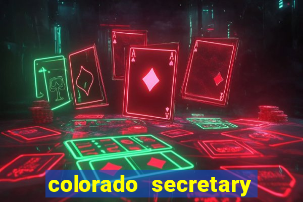 colorado secretary of state bingo