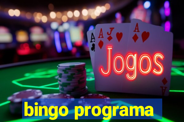 bingo programa