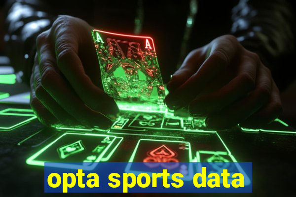 opta sports data