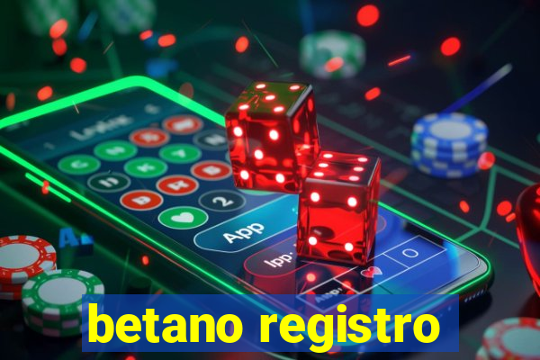 betano registro